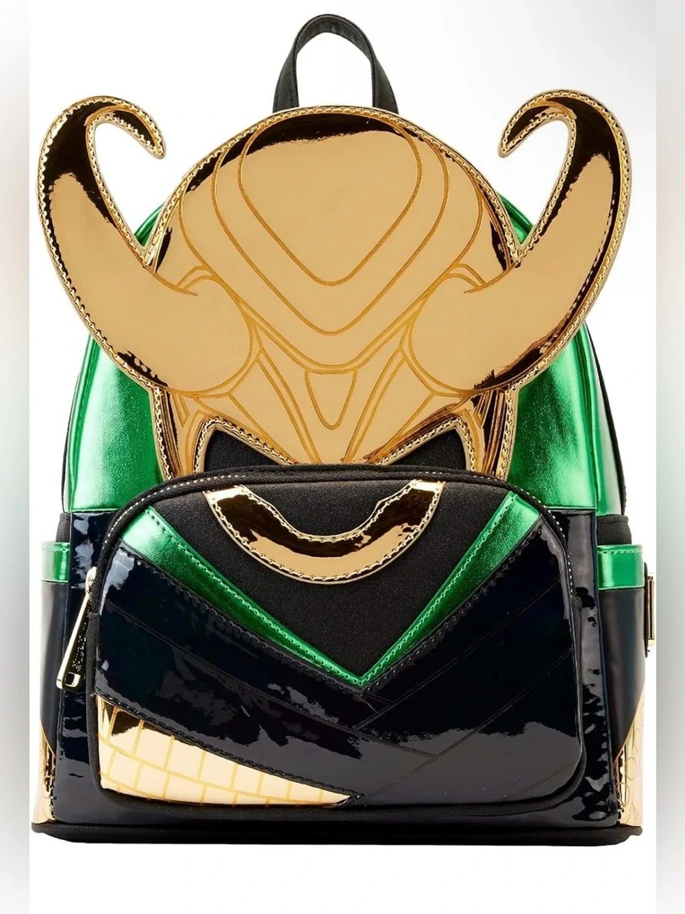 Loungefly Marvel Metallic Loki Mini Backpack